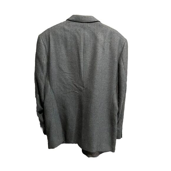 Pierre Balmain Paris Dark Green Wool Alpaca Blend Sports Blazer Jacket Size 46 - Picture 2 of 6